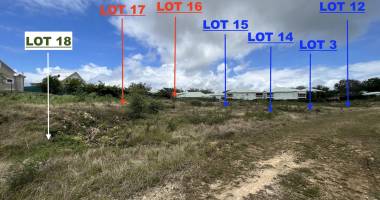 vente de terrain  À bÂtir viabilisÉ lot  no18 de 510 m2 a batir  à sainte anne + pack sÉrÉnitÉ