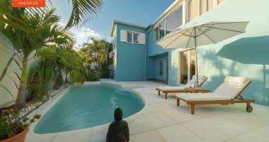 t4 intimiste avec piscine et studio indépendant - st-pierre terre sainte