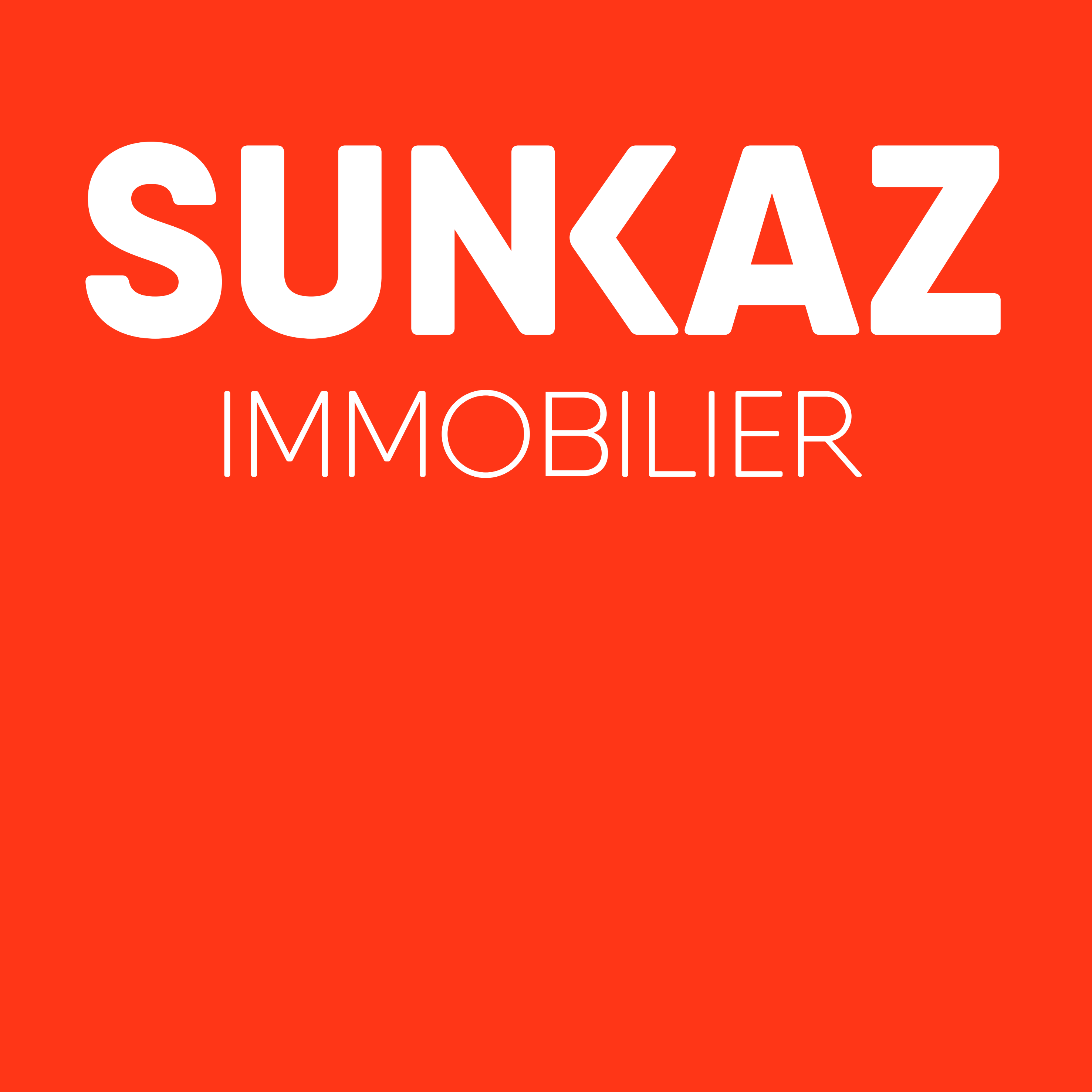 logo agence immobilière SUNKAZ Réunion
