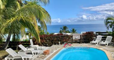 villa 5 pieces entierement meublee avec piscine et vue mer