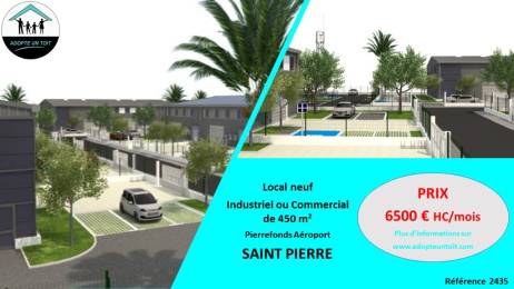 Location  Entrepôt / Local industriel Saint-Pierre (97410) - REUNION