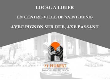Location  Local Commercial Saint-Denis (97400) - REUNION