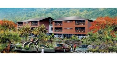 appartement t4 avec vue mer dans residence de standing a la montagne