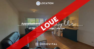 marina de rivières-sens, appartement t3 meublé avec piscine