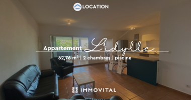 marina de rivières-sens, appartement t3 meublé avec piscine