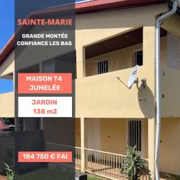 Achat Maison jumelée  Sainte-Marie (97438) - REUNION