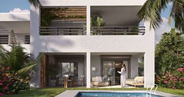 À vendre maison 4 pieces en duplex neuf vue mer avec piscine À saint-marti