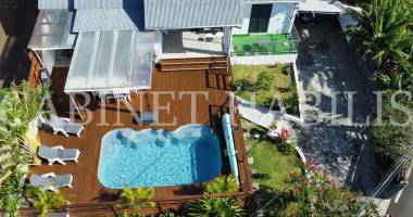 a louer - villa meublÉe de type 6 d'environ 126.08m2 avec piscine - saint-joseph - 2 131.00 €