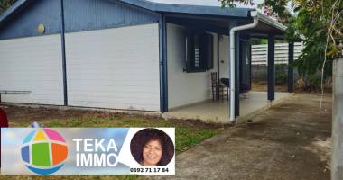 le tampon (la pointe) vente de maison meublee f2 de plain pied