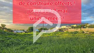 achat terrain à saint-pierre (97410)