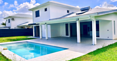 location villa f5 moderne avec pisicne la grippière petit-bourg