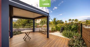 charmant t2 meublé - front de mer - saint pierre