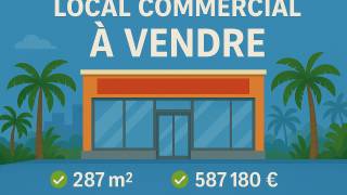 achat local commercial  à saint-pierre (97410)