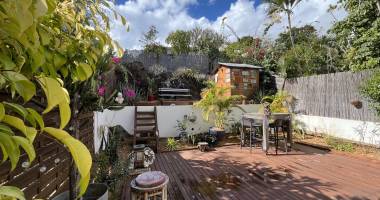 a louer boucan canot st gilles - appt t3 meublé - proche plage