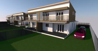 vente a terme -  au moule  6   logements modernes  mitoyens (3 batiments de 2 logements chacun)   f4 et   f3