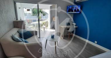 À vendre – charmant studio rénové avec terrasse, village soleil – marina 139 000 €