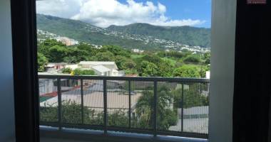 a louer ce jolie appartement de type f2 sur la résidence albatros sur la rue des deux canons à sainte clotilde.