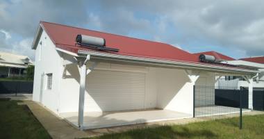 villa mitoyenne t4 en r+1  -  bois sergent 97170 petit-bourg