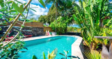 la possession (quartier sainte thérèse) - maison 5 piÈces avec piscine et vue mer
