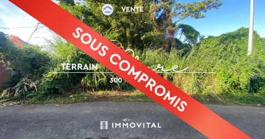 saint- claude - monteran - terrain de 300 m2