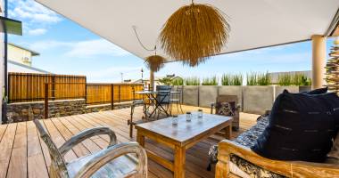 st gilles les hauts (lotissement du golf) - villa 145 m2 avec piscine et vue mer
