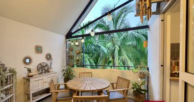 t2 secteur moulin joli au dernier étage