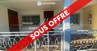 À louer   charmante maison individuelle t4 avec terrasse, jardin & garage