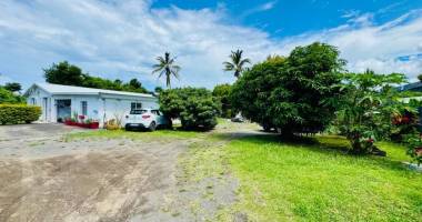 maison de plain-pied sur grand terrain