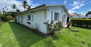 maison de plain-pied sur grand terrain