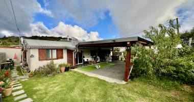 plaine des cafres 97418 - coquette villa f4 lumineuse - terrain plat - cadre champetre