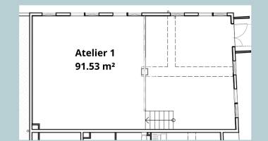 local d'activité - la possession 1 pièce(s) 91 m2