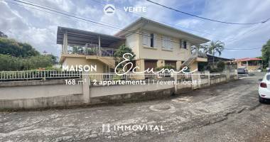 maison de ville sur deux niveaux - deux appartements dont un loué   baillif bourg