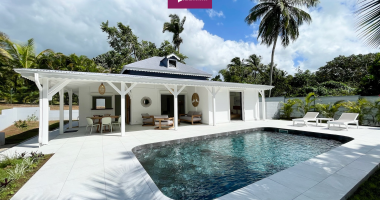 À vendre   villa f4 de standing à petit-bourg, secteur fontarabie