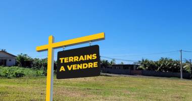 terrains de 505 m² à 562 m² / saint pierre / vue mer ave t out à l'égout