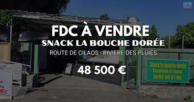 a vendre snack la bouche dorée à 48 500€ – une opportunité gourmande sur la route de cilaos | saint-louis la rivière