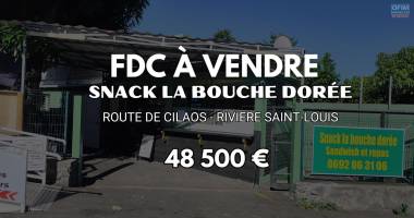 a vendre snack la bouche dorée à 48 500€ – une opportunité gourmande sur la route de cilaos | saint-louis la rivière