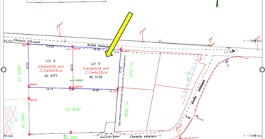 À saisir – terrain constructible 522 m² – ravine à malheur, la possession