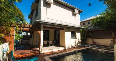 villa meublée à 5 min du lagon