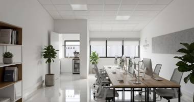 local commercial jarry - idéale bureaux - 43m2