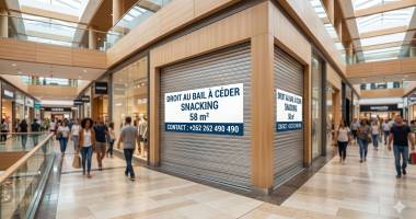 emplacement flux maximum  - droit au bail ideal pour franchise