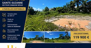 terrain de 370 m² à sainte-suzanne