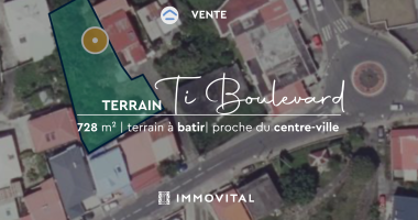 vente terrain de 748 m2 a proximite du bourg du gosier