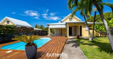 villa t4 avec piscine et citerne sur 600m2 de jardin quartier calme