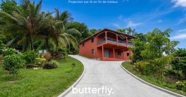 maison neuve t4 meublée - 3 ch - morne à l'eau