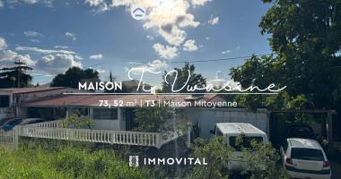 maison mitoyenne - t3 basse-terre, petit paris