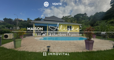 À vendre   magnifique villa f4 avec piscine à saint-claude