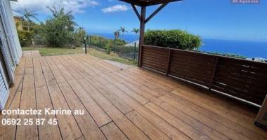 a louer belle maison t4 avec piscine, chemin du colorado, à la montagne,  vue mer et golf,