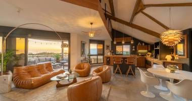 exclusif - dernier étage, vue mer imprenable et grands espaces