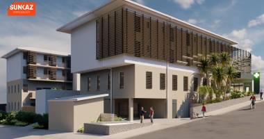 ligne des bambous - local commercial neuf de 170 m² -loyer 3
