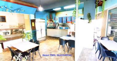 fonds de commerce pizzeria, repas, centre-viile petite-ile